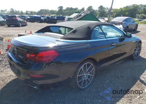 2012 BMW 650I из США, поврежденный, VIN WBALZ3C59CDL72152